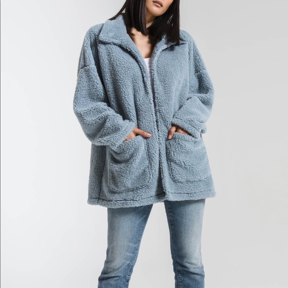 Sherpa Teddy Bear Coat - Picture 2 of 8